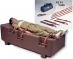 Humane restraint, locking bed restraint